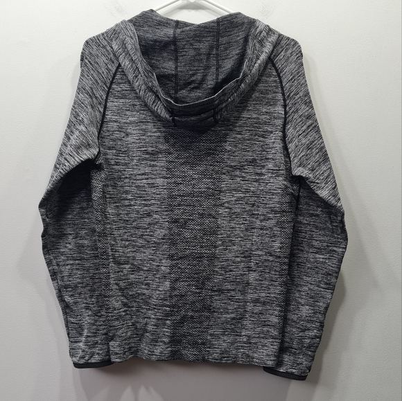 Betabrand x MPG Quarter Zip Hoodie Pullover Dark Grey/ Black Size M/L - Picture 12 of 16